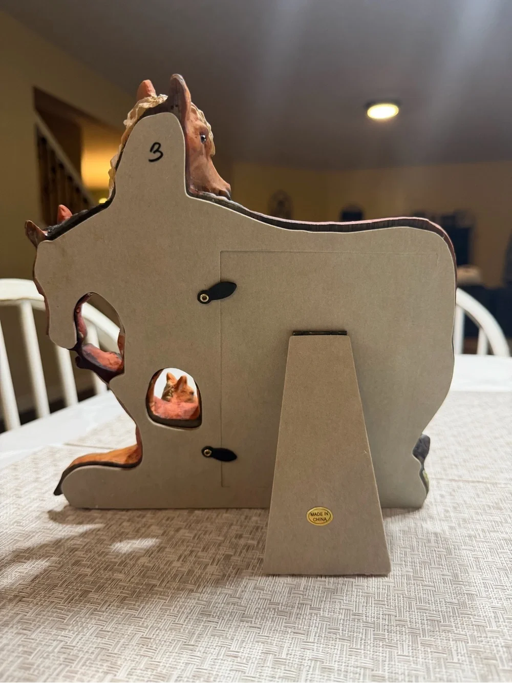 Vintage Horse  Resin Photo Frame